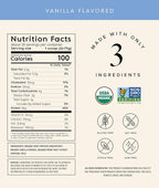 Truvani Organic Whey Protein Powder | Vanilla | 20g Grass Fed Whey Protein | 20 Servings | USDA Organic & Non-GMO | Gluten Free | No Gums, No Soy, No Stevia, No Added Sugars