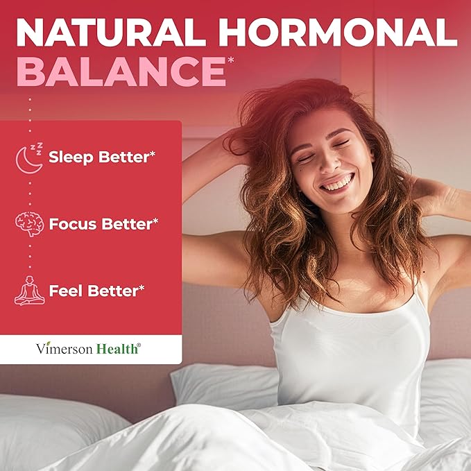 Hormone Harmony for Women with Black Cohosh, Dong Quai & Red Clover – Natural Hormone Balance For Women of All Ages – Supports PMS, Menopause & Mood – Women’s Hormone Balance Supplement – 120 Capsules