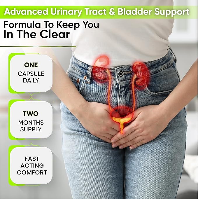 NutraPro Urinary Tract Health & Bladder Support for Women. Support Bladder Health and UTI Prevention with Pomegranate, Cranberry, Citric Acid, and Chanca Piedra for Fast-Acting Comfort.
