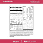 SlimFast High Protein Smoothie Mix Plus Fruit Powder, High Protein Meal Replacement Powder, Fiber, Vitamin C, 21 Servings, 1.29 Pounds, Strawberry Banana (Packaging May Vary)