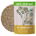 Organic St Johns Wort Tea (10 oz.) – 100% Pure Dried Saint John’s Wort Herb – Te de Hierba de San Juan Organica