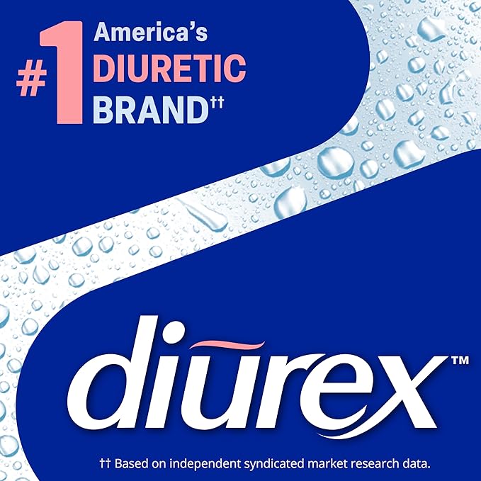Diurex Drink Mix - Diuretic Supplement - Mixed Berry Flavor - Bloat Relief with Diurex Proprietary Bloat-Relieving Blend - Single Serve - 12 Pack