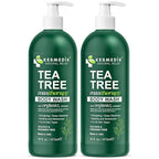 Tea Tree Body Wash MaxTherapy, Itchy Skin Relief Soap, Soothes Jock Itch, Athlete's Foot, Acne, Eczema, Psoriasis & Sensitive Skin, Intimate Wash, Men & Women, 2-Pack, Original Edition