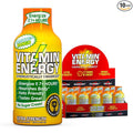 Vitamin Energy Immune+ Extra Strength Energy Shot Mango 10 Pack, 260mg Natural Caffeine, B-Vitamins, Citicoline, Green Tea, Immunity & Focus Support, Zero Sugar, Gluten-Free 1.93 fl oz