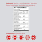 GLP-1 Supplement 14 in 1 Formula (GLP1 Supplement with Berberine, ACV, Chromium, Ceylon Cinnamon, Turmeric & More) Support Gut Health & Metabolism - Third Party Tested, Vegan Safe & USA Made
