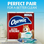 Charmin Flushable Wipes, 320 Total Wipes (8 Packs of 40)