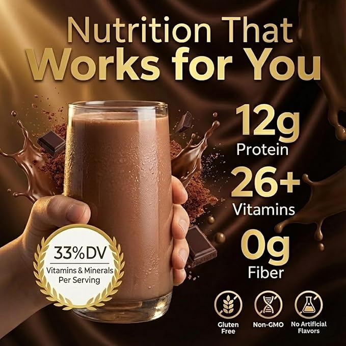 HMR 120 Chocolate Shake & 120 Vanilla Shake Meal Replacement Powder Twin Pack, 12g Protein, 120 Cal, 2 Canisters of 12 Servings Each (Van/Choc)