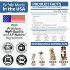 (2 Pack) Omega 3 Fish Oil for Dogs - 170 Chews - Skin and Coat Supplement - Omega 3 for Dogs - Dry & Itchy Skin Relief Treatment - Allergy Support Dog Anti Shedding Treats - Salmon - Chicken Flavor