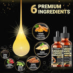 6in1 Liquid Turmeric Curcumin with Ginger, Berberine, Ceylon Cinnamon, Bitter Melon, Black Pepper - Drops Extract for Joint Support - 2Packs of 1 Fl Oz