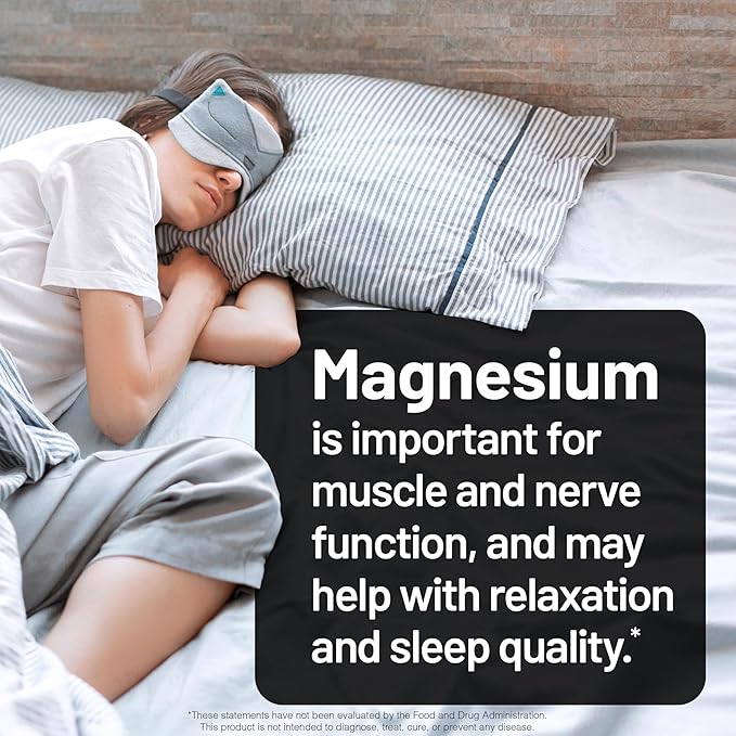 NatureWise Magnesium Glycinate 550mg + High-Dose 10000 IU Vitamin D3 K2 100 mcg - D3 K2 Magnesium Supplement - Chelated for High Absorption - Bone Support - Non-GMO, USA Manufactured - [30-Day Supply]