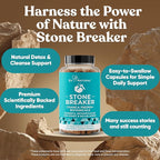 Chanca Piedra Stone Breaker - The Original Stone Breaking Formula with Celery Seed & Parsley - Supports Kidney, Gallbladder & Urinary Tract Cleansing to Help Flush Impurities - 120 Vegetarian Capsules