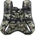 ZELUS Weighted Vest, 6lb/8lb/12lb/16lb/20lb/25lb/30lb Weight Vest with Reflective Stripe for Workout, Strength Training, Running, Fitness, Muscle Building, Weight Loss, Weightlifting