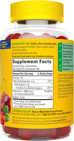 Nature Made Vitamin B12 Gummies 1000 mcg per serving, Dietary Supplement for Energy Metabolism Support, B12 Vitamins, 80 Gummy Vitamins, 40 Day Supply