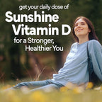 Sunshine Vitamin D3 with Vitamin K2, D3 2000 IU with K2 100 mcg for Healthy Muscle Function, Bone Health and Immune Support, Vitamin D3 K2, 60 Tablets