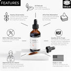 Blisque – Natural PMS Support Supplement for Period Cramps and Bloating Relief | Hormone Balance for Women | with Chasteberry | Doctor Approved | Vegan and Non-GMO | 2 Ounces | 59 Servings