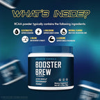 (2 Pack) Booster Brew Powder - BoosterBrew Energy & Stamina Powder Formula – Premium Performance Drink Mix, Focus & Drive Support, Easy-to-Mix and Great Tasting (60 Servings)