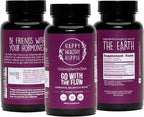 Hormone Balance for Women – PMS Support Supplement, Menopause & Perimenopause | Bloating Relief, Menstrual Cramp, Mood, PMDD | Chasteberry Supplements, Black Cohosh, Dong Quai | Vegan, Non-GMO, 60 Ct