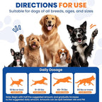 Multi Collagen Soft Chews for Dogs 250 Count for Hip & Joint Supplement Skin & Coat Health Cartilage Mobility Support with Glucosamine Probiotics Hyaluronic Acid Eggshell Membrane (Chicken Flavor)