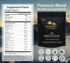 DLNIA Shilajit Gummies with Ashwagandha, Turmeric - Organic, Zero Sugar & Vegan-Friendly Himalayan Shilajit for Men & Women - Energy, Calm, Cortisol, Sleep, Immune Support & Overall Health