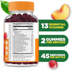 Lifeable Postnatal Multivitamin with Iron, Choline and Iodine | Great Tasting Postnatal Vitamins for Women Breastfeeding | Vegetarian Non-GMO Lactation Supplement | 90 Gummies