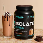 PEScience Isolate Whey Protein Powder, Gourmet Chocolate, 27 Servings, 100% Whey Protein Isolate, Low Carb, Fast Absorbing Post Workout Shake for Men and Women