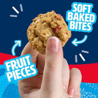 Nutri-Grain Power-Fulls Soft Baked Oat Bites, Protein Snacks, Whole Grain, Strawberry (5 Boxes, 20 Pouches)