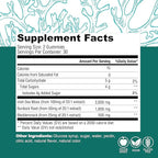 COUNTRY FARMS Irish Sea Moss Gummies, 2000mg Irish Moss, Burdock Root, Bladderwrack for Immune Support, Promotes Digestive Health, Skin and Hair Support, Pectin Based, Vegan, Gluten Free, Green Apple