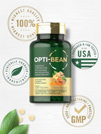 Carlyle Opti-Bean | 150 Tablets | Digestive Support | Gas, Bloating & Discomfort Enzyme Blend | Vegetarian, Non-GMO & Gluten Free Supplement