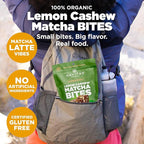 Navitas Organics Lemon Matcha Cashew Superfood+ BITES – Power Snacks – All Natural Plant Based – Clean Energy & Nutrition – USDA Organic, Non GMO, Gluten Free, Soy Free, Vegan (8oz. Bag 11 Servings)
