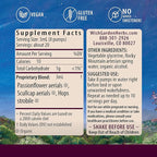 WishGarden Herbs Sleepy Nights & Fresh Mornings - All-Natural Herbal Sleep Aid Tincture, Organic Sleep Supplement with Passionflower, Hops and Scullcap, Supports Deep Sleep & Healthy Sleep Cycles, 2oz
