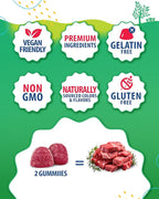 Zinc Gummies for Kids - Chewable Zinc Gummy Supplement for Children Immune Support - Low Sugar Natural Antioxidant Non-GMO Vitamin Chewables for Toddlers & Teens - 60 Gummies