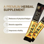KWANGDONG Kyung Ok Ko Premium Korean Herbal Supplment with Natural Ingredients, Natural Energy Booster for Men & Women 60P