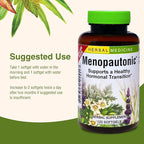 Herbs Etc. Menopautonic Softgels - Essential Supplement for Women - Hormonal Transition Support Supplement - Offers Menopausal Support with Dong Quai & Motherwort - 120 Softgels (120 Servings)
