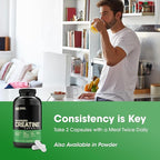 Optimum Nutrition Micronized Creatine Monohydrate Capsules, Keto Friendly, 2500mg, 300 Capsules (Packaging May Vary)