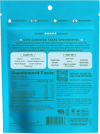 Plant People WonderHydrate Electrolyte Gummies – Vegan Hydration Supplement with Magnesium, Potassium, Zinc, Vitamin C & Himalayan Sea Salt – Zero Sugar Lychee (42 Count)