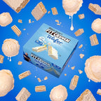 FITCRUNCH Wafer Protein Bars, 16g of Protein & 1g of Sugar (9 Bars, Vanilla Gelato)