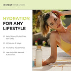 Instant Hydration Electrolytes Powder Packets - Lemon Lime Drink Mix - Zero Sugar - Keto, Vegan, Gluten-Free, Non-GMO - Boost Recovery, Brain Health, Muscle & Tissue Support- 30 Sticks