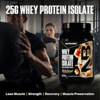 NutraBio 100% Whey Protein Isolate Protein Powder, 25g Protein with Complete Amino Acid Profile, Non-GMO, Soy & Gluten Free, Low Carb, Low Calorie Whey Protein Powder, Vanilla Caramel, 2 Lbs