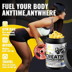 Natures Aid NSF Certified Creatine Gummy 5g - Creatine Monohydrate Gummies – Pre-Workout Energy & Muscle Growth Support for Men & Women | Pineapple Electrolyte Gummies (135 Count)
