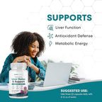 Liver Support Supplement 1,960mg – Milk Thistle, NAC, Artichoke, Turmeric & Alpha Lipoic Acid – Liver Detox & Cleanse Formula – Energy & Liver Function Support – 120 Capsules