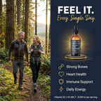 Mt. Angel Vitamins Liquid Vitamin D3 with K2 Drops – 5000 IU D3 Trans MK7 K2 – Vegan Non-GMO Gluten Free – Bone Heart Immune Support – Adults Kids & Toddlers | 2 fl oz