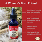 Birth Song Botanicals Menstrual Cycle Support Tincture, Herbal Drops for Healthy Menstruation, Natural Menstrual Care Supplement for Teens and Adults, Period Support 1oz.