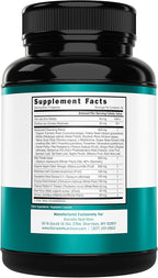 Liver Cleanse Detox & Repair 27 in 1 Formula - Milk Thistle, Dandelion Root, Turmeric, Artichoke Extract & More - Liver Detox Support Supplement - 3rd Party Tested, Vegan Safe & USA Made (60 Count)