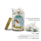 Lazika Lactation Tea, Breastfeeding and Lactation Support Tea, 20 Pyramid Teabags, Lactation Supplement, Increase Breastmilk Production, Fennel Anis and Caraway Fruit