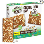 Lenny & Larry's Cookie-fied Protein Bar – White Chip Macadamia Vegan Protein Bars 9x45g – Healthy Snacks with 12g Plant Protein & 5g Fiber – Gluten-Free Power Bar, Non-GMO & Vegan