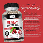 Kaya Naturals - D-Mannose - Urinary Tract UT Cleanse & Bladder Health - Made with Cranberry, Hibiscus & Dandelion Root - D Mannose Capsules Cranberry Supplement - 30 Veggie Capsules