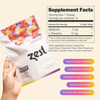 Zest Sleep Tea - 2mg Melatonin Tea for Sleep - Chamomile Lavender Herbal Blend - 15Ct Pack - Calming & Relaxing Ingredients for a Perfectly Sleepy Bedtime