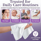 Disposable Dry Wipes, 1,000 Count Case Pack – Ultra Soft Non-Moistened Cleansing Cloths for Adults, Incontinence, Baby Care, Makeup Removal – 9.5" x 13.5" - Hospital Grade, Durable – by ProHeal