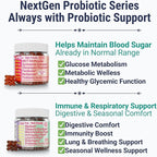 SHIZAM Slippery Elm, Mullein Leaf, Marshmallow Root, Licorice Root, Astragalus Root, Elderberry & Probiotic Bacillus Coagulans Gummies – Sugar-Free, Keto-Friendly, Vegan - Gymnema Sylvestre