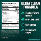 PEScience Isolate Whey Protein Powder, Gourmet Chocolate, 5 Servings, 100% Whey Protein Isolate, Low Carb, Fast Absorbing Post Workout Shake for Men and Women